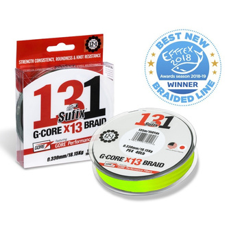 Plecionka Sufix 131 G-Core 150m 0,104mm 5.4kg NEON CHARTREUSE ASU640541