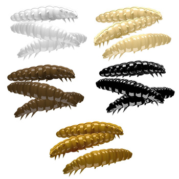 Libra Lures Larva 30mm Kolor NATURAL NS MIX 15szt.