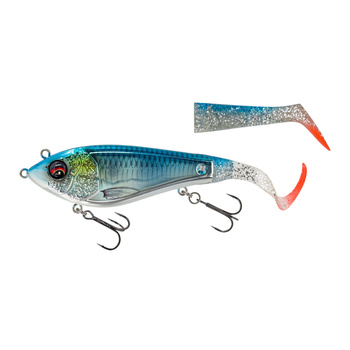 Deviator Tail Savage Gear 16,5cm 48g SS BLUE CHROME 1625309