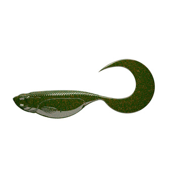 Libra Lures Embrion Twist Tail 4,5cm 0,7g 032 MOTOR OIL GREEN 12 szt.