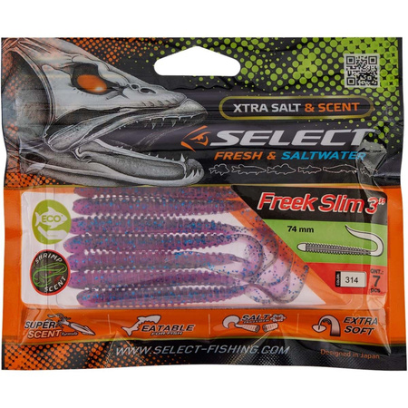 Select Freek Slim 3'' 74mm 1,65g #314 (7szt/opak)