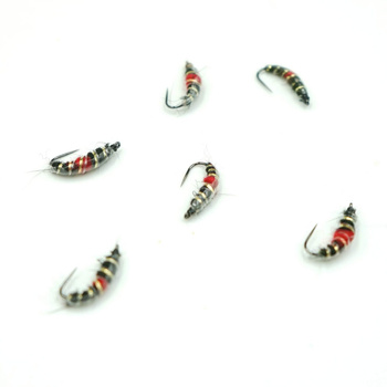 Nimfa Czech Nymph WP Olive/Red hak #10