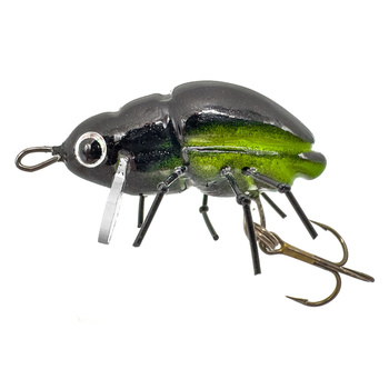 Microbait Carabu 24mm 1,6g - BLACK GREEN #13 001024013