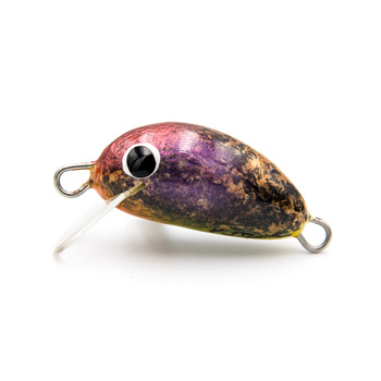 Wobler Osa Kornel Słaby 2,5cm 3,5g tonący MARMUR FIOLETOWY