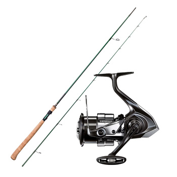Zestaw na Troć Wędka Westin W6 SPIN 10' 300cm 7-30g + Kołowrotek Shimano Vanquish FC 4000M HG