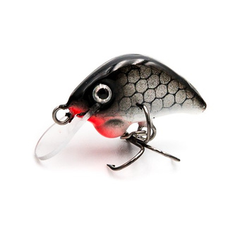 Wobler KillerEGG 2cm 1,8g  black silver