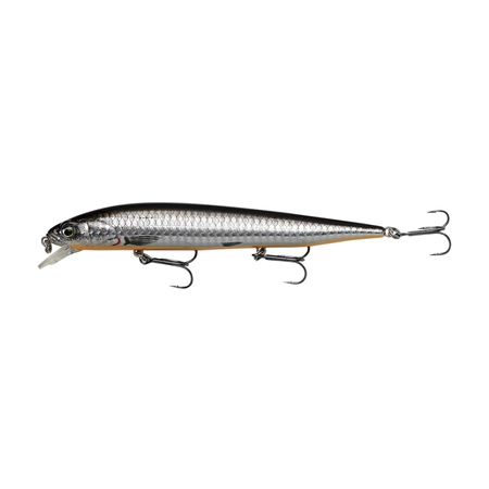 Wobler Savage Gear 3D Smelt Twitch N Roll SR pływający 14cm 20g BLACK SILVER ORANGE 71691