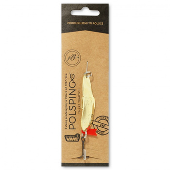 Błystka wahadłowa Polsping CEFAL 2 mosiądz 14g  BWC02M