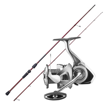 Zestaw Wędka Westin W6 FINESSE + Kołowrotek DAIWA 23 Exceler LT3000-C + Plecionka Westin W3