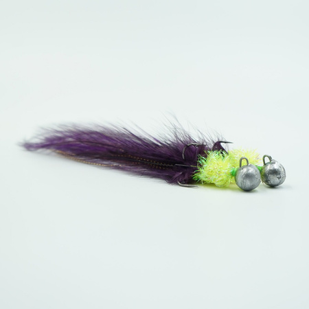 Kogut Sandaczowy WP Coq de Leon 15cm 20g PURPLE/FLUO YELLOW