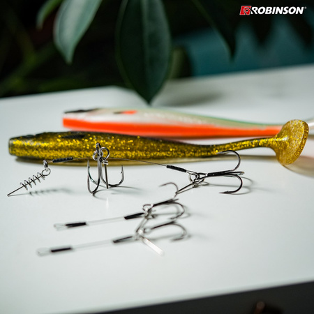 Dozbrojka Stalowa Robinson Pojedyncza Kotwica z Pinem 9cm #1 23kg 2szt.