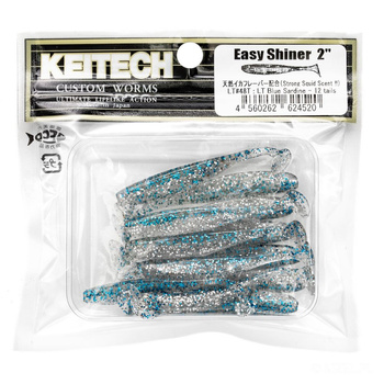 Keitech Easy Shiner 2'' 5cm 1g LT#48T BLUE SARDINE 12szt - op