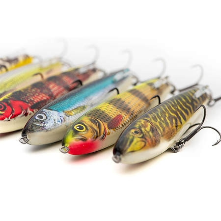 Wobler Salmo Sweeper 12cm 34g Sinking HOLO RED PERCH QSE055