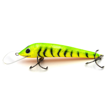 Wobler trociowy Ireneusz Gębski TD5 - 8cm 10g fire tiger