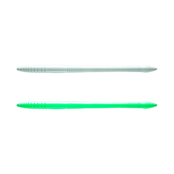 Libra Lures Bass Fat Stick Worm 12,8cm 5g 000 GLOW UV GREEN 8szt