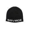 Czapka Zimowa Savage Gear Logo Beanie BLACK/WHITE 73739