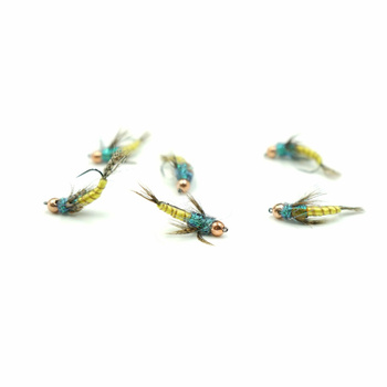 Nimfa Tungsten WP YELLOW/BROWN hak #10BL