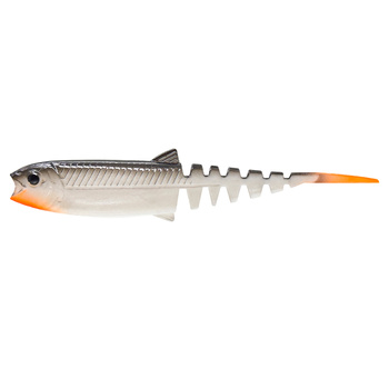 Cannibal Minnow V-Tail Savage Gear 10cm 6,5g WHITE BLACK 1625377