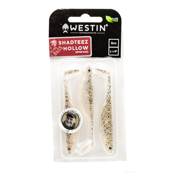 Westin ShadTeez Hollow 8cm 4g PEPPER SHAD 3szt L P161-667-007