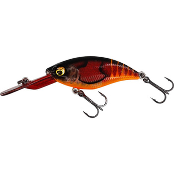 Wobler Westin BuzzBite Crankbait 6cm 10g Suspending 3D Fire Craw P145-573-148