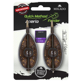 Koszyczek Mikado Quick Method Feeder Aperio - rozmiar XL 2x70g AMFA-QMF-2XL-70