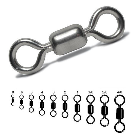 Krętlik VMC nierdzewny 3126 Crane Swivel #4 200lb - 7szt