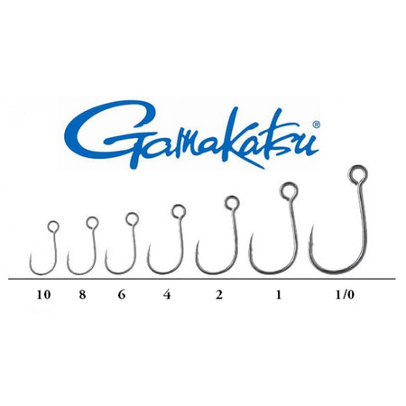 Hak GAMAKATSU 185014 EWG Sillicon Stopper kolor Czarny #1 - 5szt