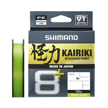 Plecionka Kairiki 8+ 0,19mm 150m 12,8kg LIME GREEN