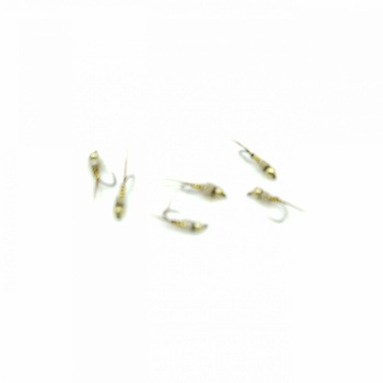 Nimfa Tungsten WP Micro pheasant TAIL WHITE #14BL