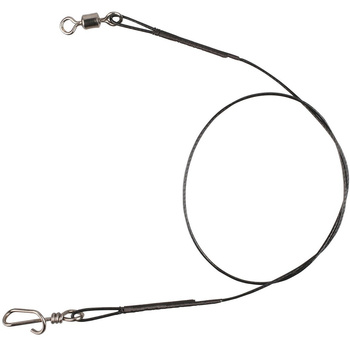 Przypon stalowy jerkowy Mikado JAWS SUPER STRONG 25cm 23kg  2 sztuki ZGJ02-25-23