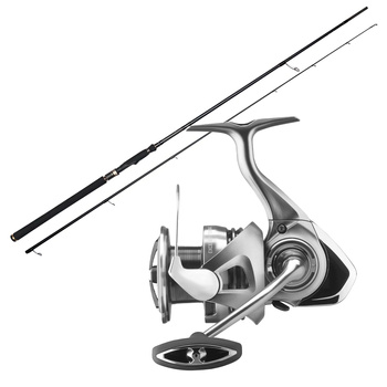 Zestaw Wędka Westin W3 PowerTeez + Kołowrotek DAIWA 23 Exceler LT4000-C