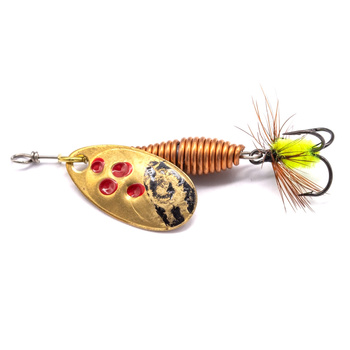 Błystka obrotowa Lp Rods Aglia2 #2 4,5g GOLD FLUO