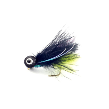 Mucha jeziorowa WP Trout with black and chart tail #8