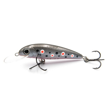 Wobler trociowy Wob-Art DR XL 7,5cm 9g PSTRĄG SILVER