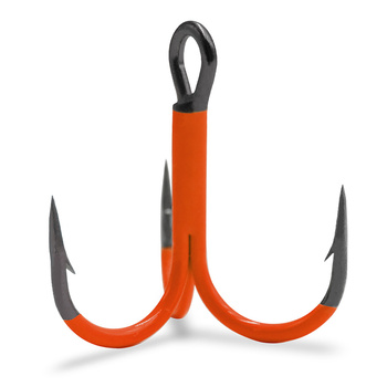 Kotwice VMC UV ROUND 1X 4551 #1 ORANGE op.-4szt.