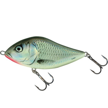 Wobler Salmo Slider pływający 10cm 36g HOLOGRAPHIC GREY SHINER QSD018