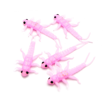 Fishchaser Microlarvae widelnica 3,5cm 1g BUBBLE GUM 5szt.