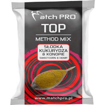 Zanęta MatchPro Top Method Mix SŁODKA KUKURYDZA & KONOPIE 700g 978313