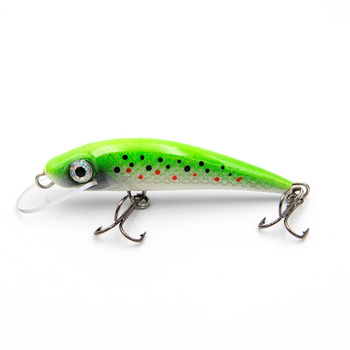 Wobler pstrągowy USAK Fury 5cm 4g GREEN TROUT