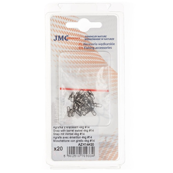 Agrafka z krętlikiem JMC #14 4KG AZK#14/20