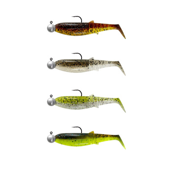 Cannibal Shad Savage Gear 6,8cm 3g CLEAR WATER MIX 4szt.