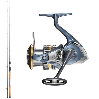 Zestaw na sandacza Wędka Daiwa Caldia Sensor Jig 240cm 14-42g + Shimano Ultegra FC 4000 XG