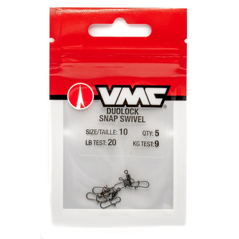 Agrafka z krętlikiem VMC Duolock #10 9kg DLSS#10 5szt 102418
