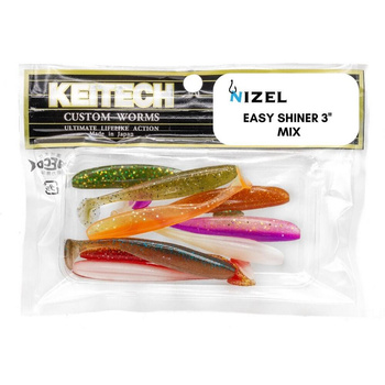 Keitech Easy Shiner 3'' 7,5cm 2g MIX 10szt - op.