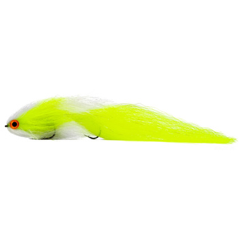 Streamer Predator Dwuczęściowy 25cm 5,5g WHITE YELLOW