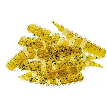 Fishchaser Drago Worm 2,7cm 1g CRISTAL AMBER 10szt