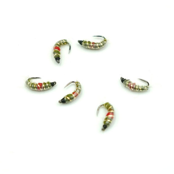 Nimfa Czech Nymph WP Olive/Red hak #14BL