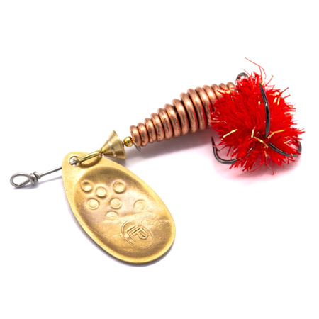 Błystka obrotowa Lp Rods Aglia3 #3 9g GOLD RED