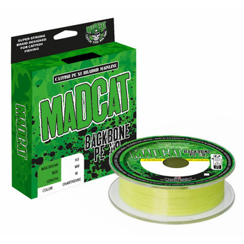 Plecionka MADCAT 300m 0,45mm 47,7kg CHARTREUSE 1598686