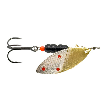 Błystka obrotowa Riomes Long Trociowy 3 15g BLAC/RED nr 11